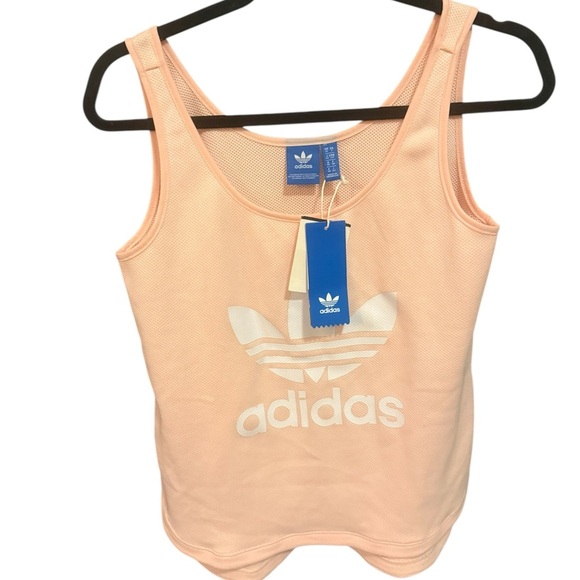 Adidas Light Pink Sleeveless Top - Picture 4 of 5